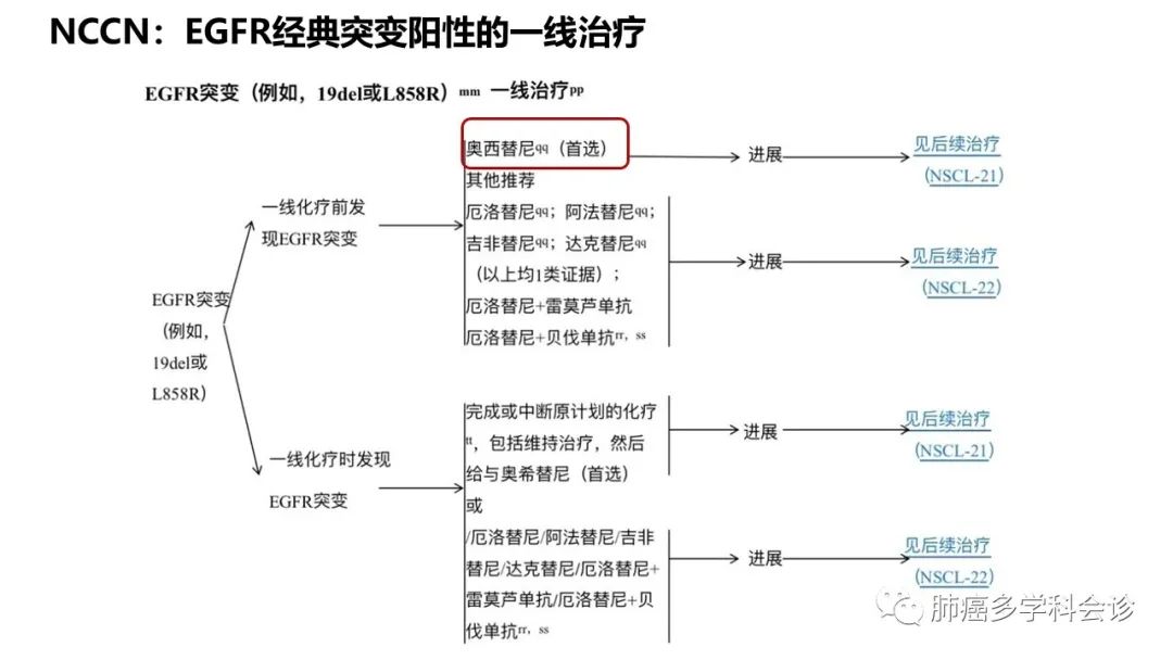 驱动基因阳性晚期NSCLC相关指南解读