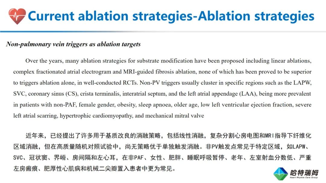 心房颤动导管消融的适应症和未来方向（二）