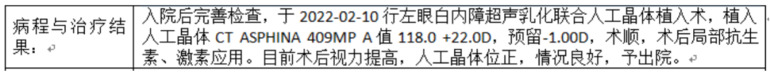 病历分享丨LASIK术后双眼平衡手术规划
