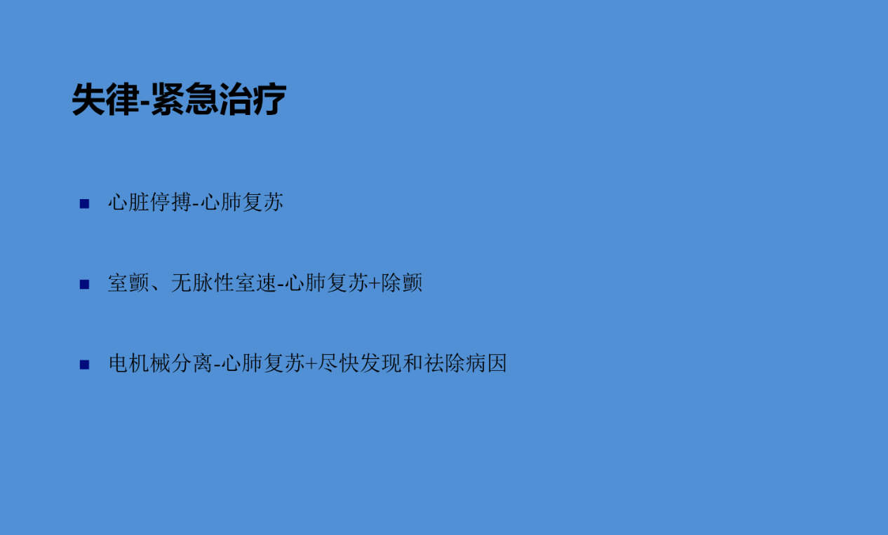 恶性心律失常的急诊识别与处理(含ppt详解)
