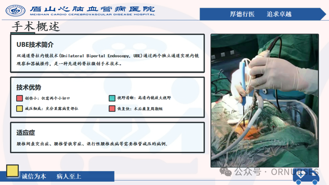 【图文课件】双通道脊柱内镜下(UBE）椎管扩大减压术