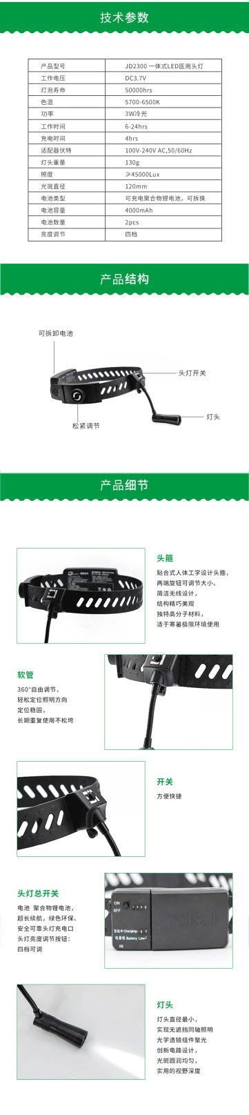 专业医用LED手术头灯，首发特惠惊爆价1899元！
