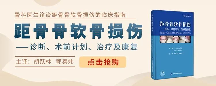 骨科医生诊治距骨骨软骨损伤的临床指南，欲购从速！