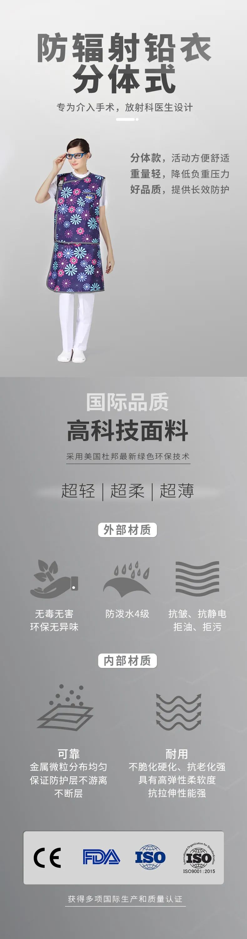 新品：介入防辐射铅衣，买一送一，满减再降1600元！