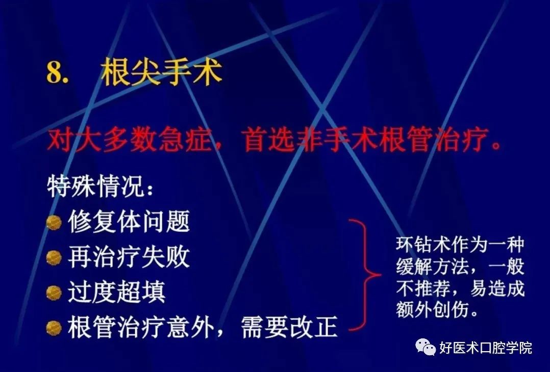 几张图明白根管治疗期间急性发作和急症处理，实用临床总结必看！