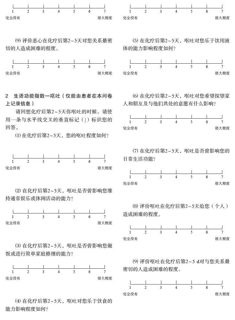 抗肿瘤治疗所致恶心呕吐全程管理上海专家共识（2024年版）