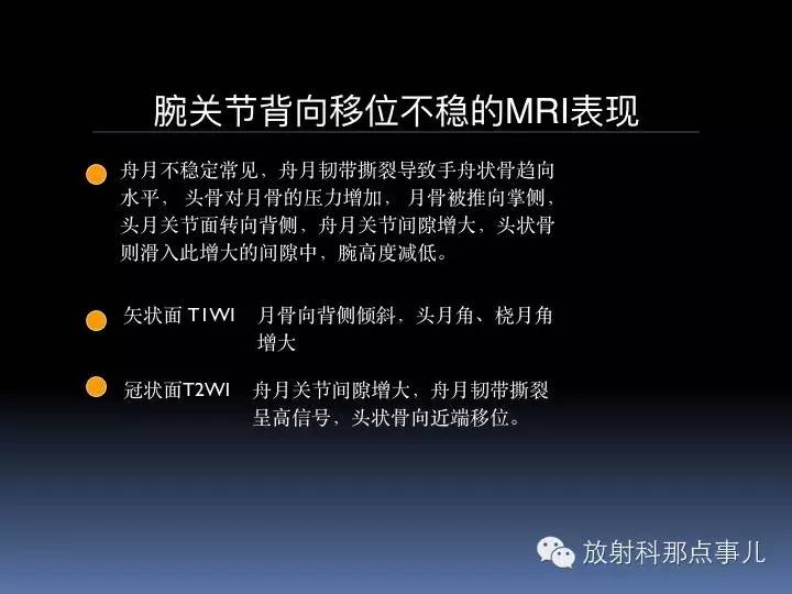 腕关节MRI检查、解剖与常见病变