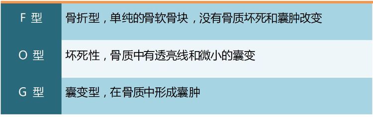 距骨骨软骨损伤的分型图解