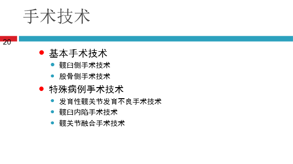 髋关节初次置换的基本原则与技术