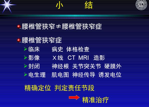 怎样判定腰椎管狭窄症的手术责任椎？