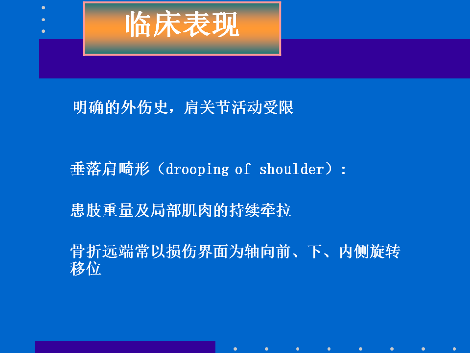 浮肩损伤的应用解剖及治疗策略