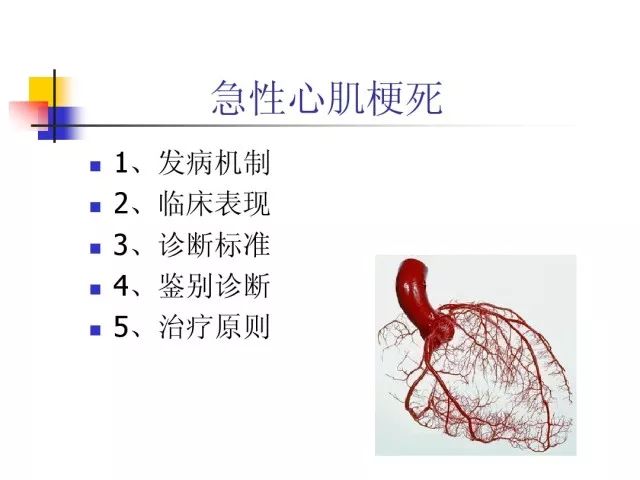 急性心肌梗死的识别