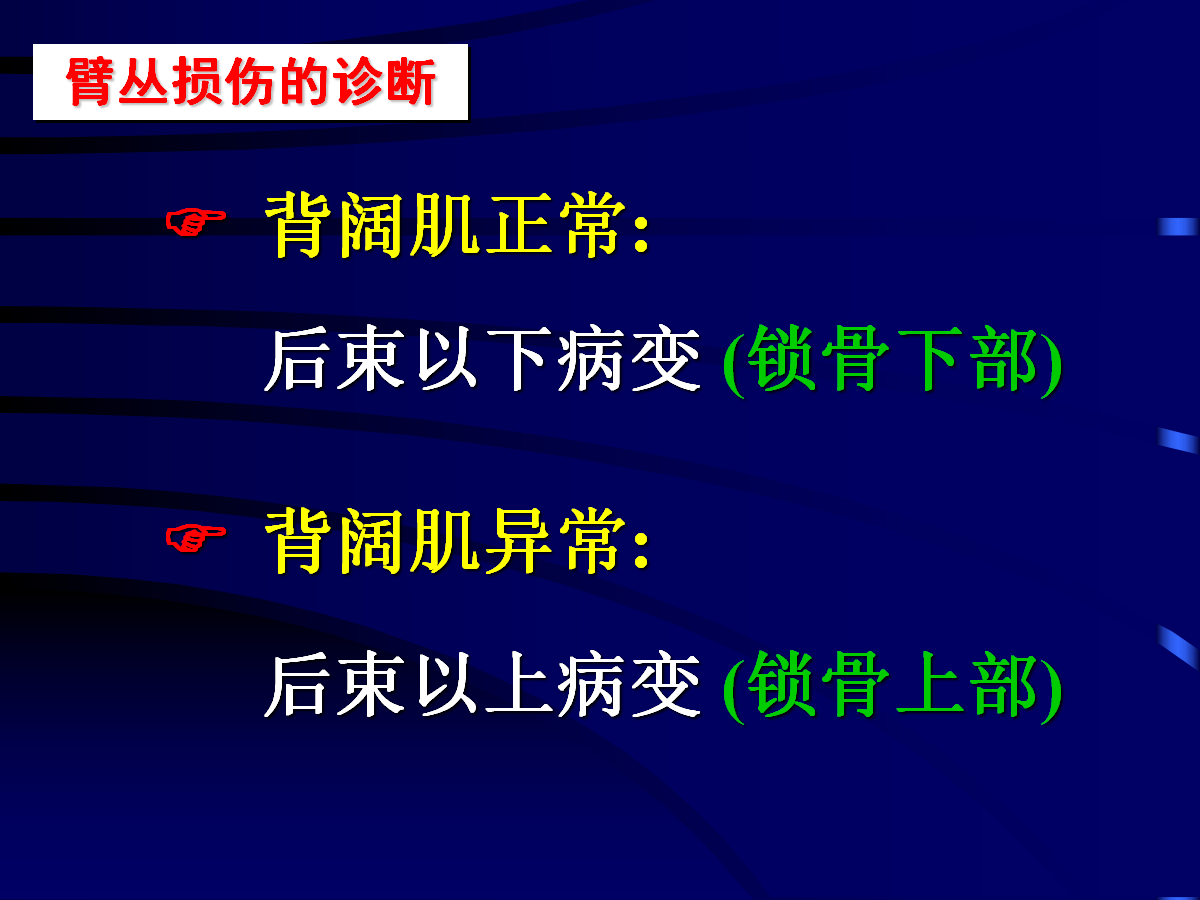 一篇掌握：臂丛神经的诊断与治疗技巧