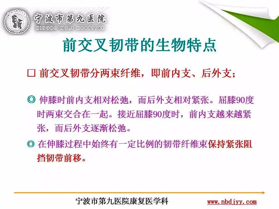 一篇掌握：前交叉韧带重建及术后康复