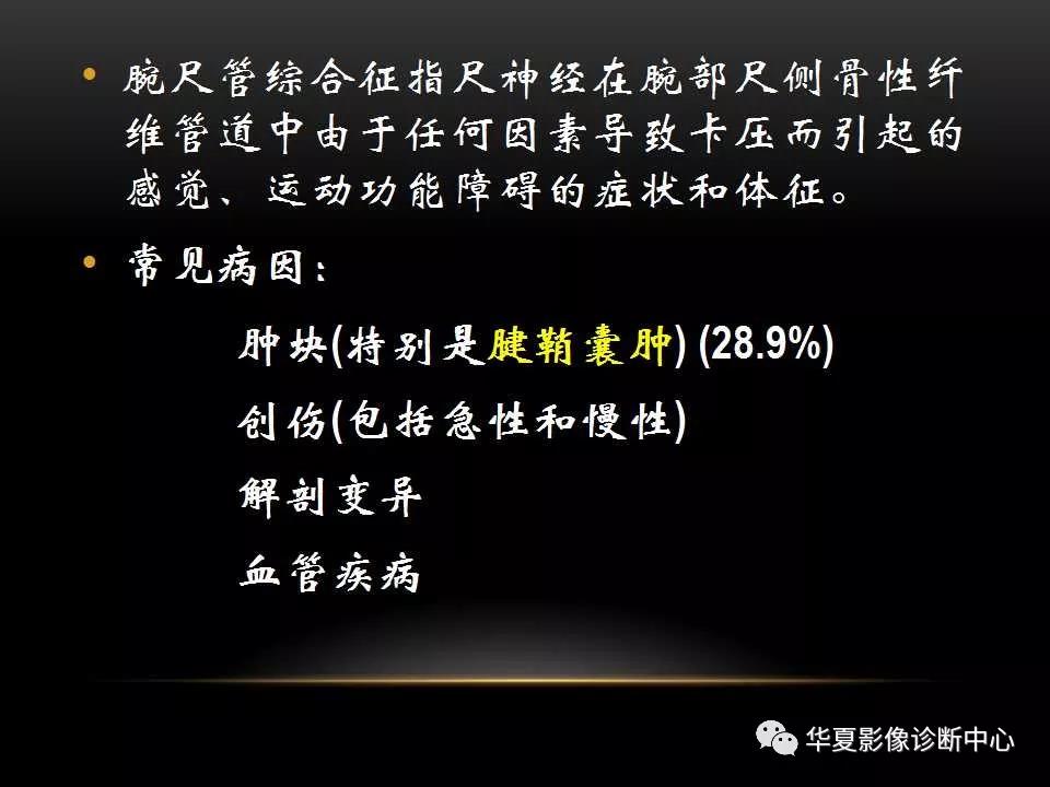 腕关节疾病的MRI诊断与解剖，看这篇就够了！