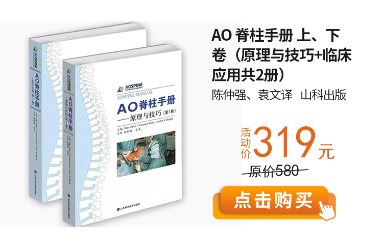 月底清仓！二十余本AO骨科系列5折