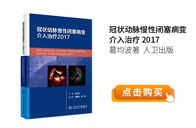 冠状动脉慢性闭塞病变介入治疗2017葛均波著-人卫出版.jpg