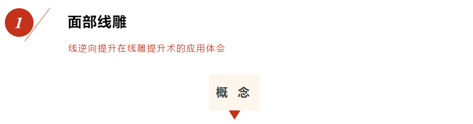 线逆向提升在线雕提升术的应用体会